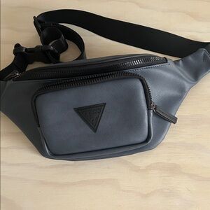 GUESS Charcoal Men's Belt Bag